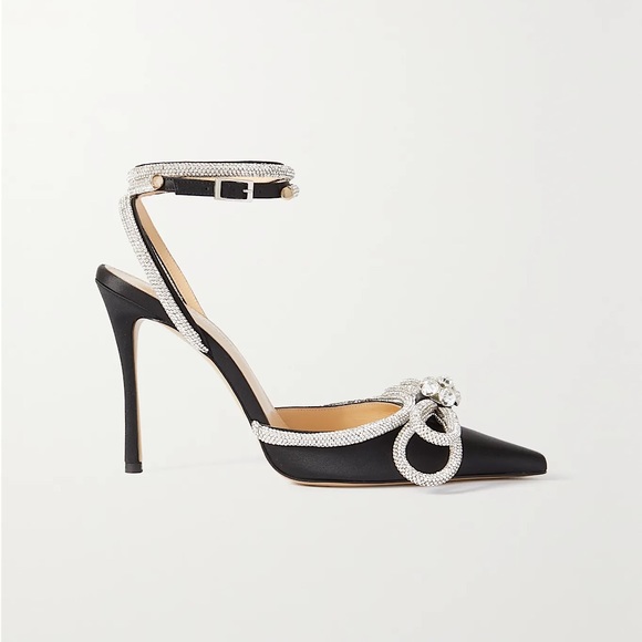 Mach & Mach Crystal Bow Pumps - Picture 3 of 16